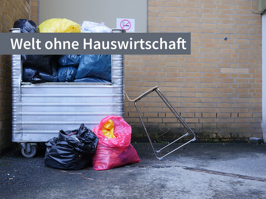 Immanuel Albertinen Diakonie | Nachrichten | (K)eine Welt ohne Hauswirtschaft | Welttag der Hauswirtschaft |Immanuel Dienstleistungen | Volle Müllcontainer